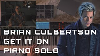 Get it on - Brian Culbertson (Piano Solo) Explicación