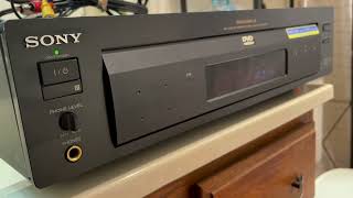 Sony DVP-S7700 Audiophile DVD/CD Compact Disc Player w/ Cables