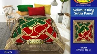 KATALOG SELIMUT ROSANA KING SUTRA PANEL - Endang Sprei