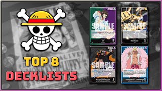 The TOP 8 Decklists from my First Webcam Tournament!