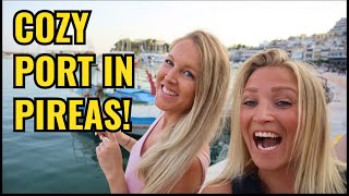 ATHENS VLOG: MIKROLIMANO TOUR! | PIREAS || LIVING IN GREECE