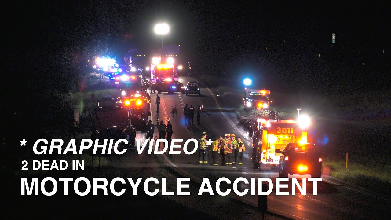 RAW VIDEO: **GRAPHIC** Double Fatal Motorcycle Accident | Rt. 33 - YouTube