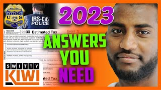 IRS Form 1040-ES Line-by-Line Instructions 2024: Form 1040-ES Example Fully Filled Out 🔶TAXES S3•E6