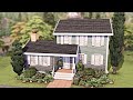 BASE GAME FAMILY STARTER 🏡 The Sims 4 Speed Build | No CC