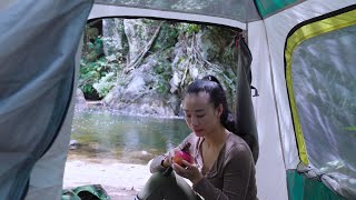 Solo Camping in a beautiful place | Susu Vlog