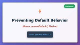 JavaScript preventDefault(): Control Browser Actions Like a Pro!