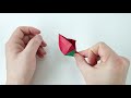 크리스마스 종이접기 산타 썰매 origami christmas santa s sleigh origami song