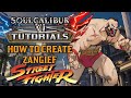 SOUL CALIBUR 6 - HOW TO CREATE ZANGIEF (STREET FIGHTER) CAS