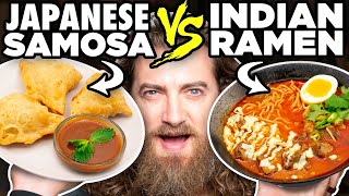 Japanese Indian vs. Indian Japanese Food Taste Test