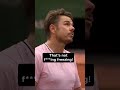 Wawrinka unhappy about the drinking water!😬  | Eurosport Tennis | #Shorts