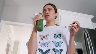 dramatic teenager tries a juice cleanse for 1 day