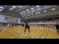 那覇市バドミントン大会　2024.5.12 男子aクラス　吉川仲原vs山入端宮城