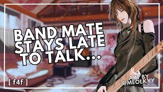 why do you hate me so much?! band mate wants to talk [f4f] [enemies to lovers] [closeted listener]