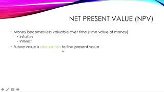 A Acc 2.4.  Investment appraisal