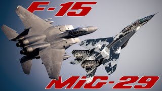 McDonnell Douglas F-15 andMikoyan MiG-29 explained | USAF F-15 VS. IQAF MiG-29