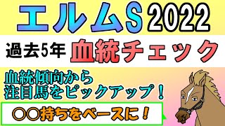 エルムステークス2022 考察 過去5年血統チェック【バーチャルサラブレッド・リュウタロウ/競馬Vtuber】