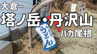 【🇯🇵百名山】2025年1月 大倉~バカ尾根で丹沢山往復