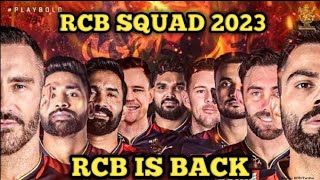 Rcb 2023 Squad WhatsApp status || Rcb 2023 status || Rcb status