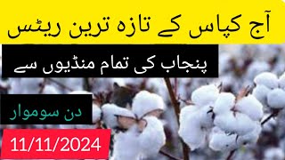 Today cotton rate in Punjab Pakistan | Kapas ka rate today