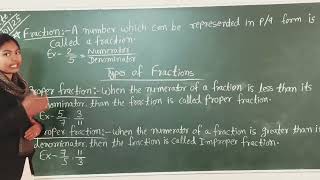 Fraction and Types of Fractions