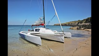 Essai. Tricat 6,90 : un petit trimaran transportable et follement amusant