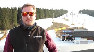 Pistenpräparation zum Snowboard Weltcup 2017