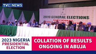 (VIDEO) Collation of Results Ongoing At INEC Office, Abuja Municipal Area Council