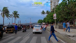 4K Drive Along Mumbai Coastline - HDR