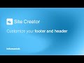 Customize the Header and Footer of Your Website - Complete Tutorial