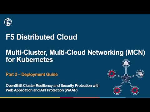 Multi Cluster Multi Cloud Networking For K8s With F5 Distributed Cloud Multi Cluster Multi Cloud Networking For K8s With F5 Distributed Cloud