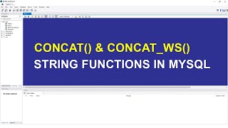 STRING CONCATENATION IN SQL ( CONCAT AND CONCAT_WS ) | SQL Tutorial For Beginners [ HINDI ] #16