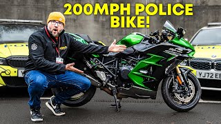 The UK's Fastest Police Motorcycle – Kawasaki H2 (INSANE!)