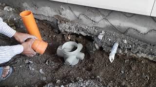 Plumbing Work on Floor Tap Fitting in the Kitchen Room/Best Plumping Work at Kitchen Room