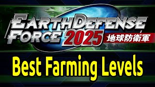 Earth Defense Force 2025 - Best Farming Levels + Guide / How To - Ranger - No DLC Missions