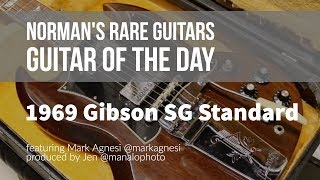 Norman's Rare Guitars - Guitar of the Day: 1969 Gibson SG Standard Walnut