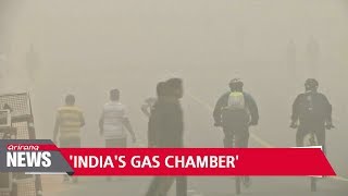 New Delhi 'a gas chamber'… schools close as pollution chokes India's capital