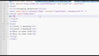 CSS Grouping Selectors Tutorial