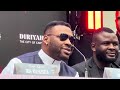 jarrell miller u0026 jared anderson go at it in heated altercation