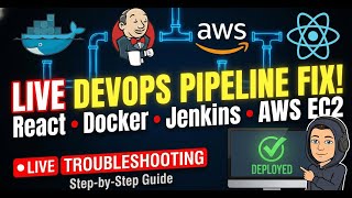 Complete DevOps Pipeline: React App Deployment with Docker, Jenkins & AWS EC2 |Step-by-Step Tutorial