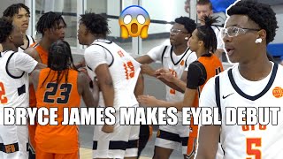 BRYCE JAMES MAKES HIS EYBL DEBUT AND IT GETS HEATED!!