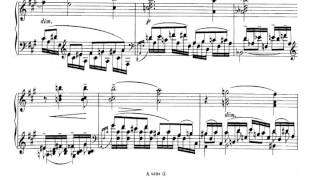 Ronald Turini performs Rachmaninoff two pieces Op23; 33 with score