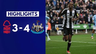 🔥 Nottingham Forest 4-3 Newcastle | Seven-Goal Thriller! | Highlights