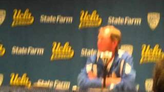 UCLA Head Coach Rick Neuheisel Postgame 9/11