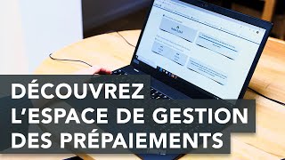 ORES - Espace de gestion des prépaiements : TUTO