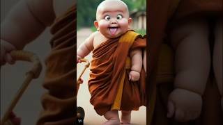 crezy baby/little monk So cute #vairalshorts #vairal #video #shorts #shortsfeed