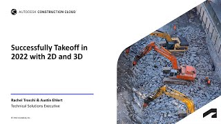 Construction Cost Estimation with Autodesk Takeoff in 2D & 3D