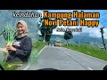 Suasana pedesaan / kampung halaman Novi petani happy di selo boyolali