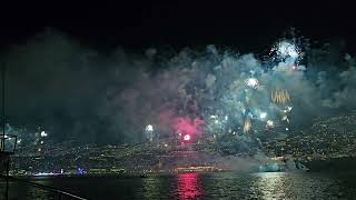 Madeira Funchal Fireworks 2025 Happy New Year 01.01.2025 Fireworks Mein Schiff 5 Mein Schiff 7