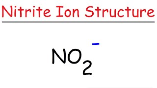 NO2- Lewis Structure - Nitrite Ion