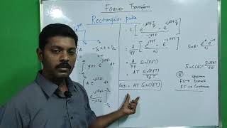 (English) Rectangular Pulse | Fourier Transform | Spectrum of Rectangular Pulse